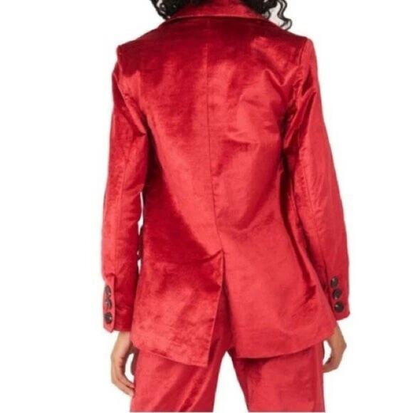 Free People Velvet Ashby Buttoned Blazer - XL - Picture 5 of 5